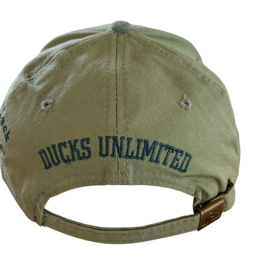 Ducks Unlimited Cap - Green and Tan - Picture 2 of 6